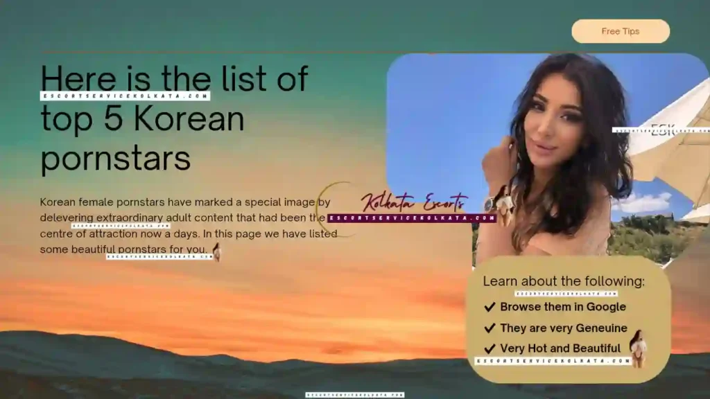 Top 5 Korean Pornstar